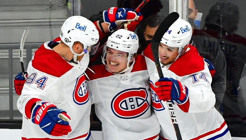 "Canadiens" pārspēj "Golden Knights", nonākot uzvaras attālumā no fināla