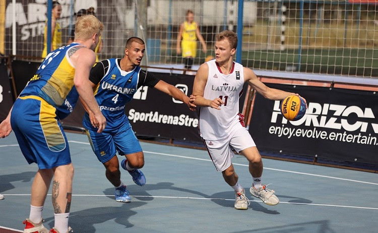 Latvijas U23 3x3 basketbola izlases Nācīju līgas posma finālā piekāpjas lietuviešiem