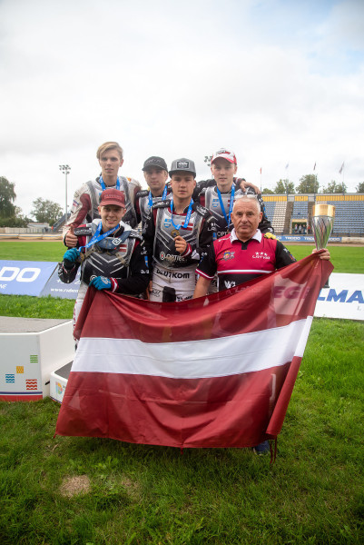 Latvijas spīdveja izlasei - "bronza" pirmajā Eiropas U23 čempionātā