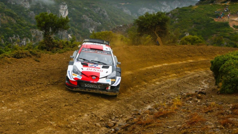 WRC posmu Grieķijā ar labāko laiku dubļainā trasē uzsāk Rovanpera