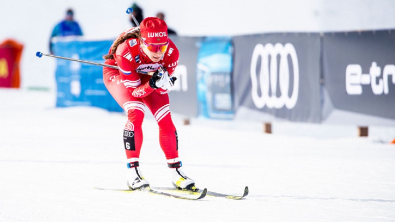 Ņeprajeva uzvar otro posmu pēc kārtas "Tour de ski"