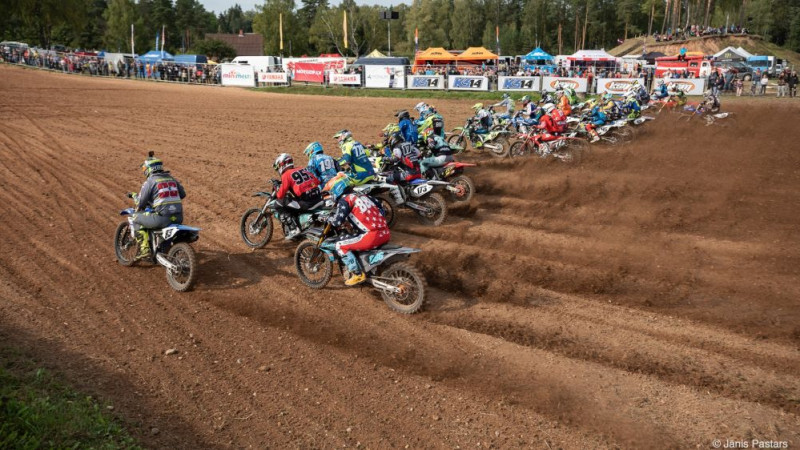 Latvijas motokrosa čempionāts startēs 16. aprīlī Aizputē