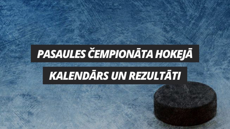 Pasaules čempionāts hokejā 2022 |  Spēļu kalendārs un rezultāti