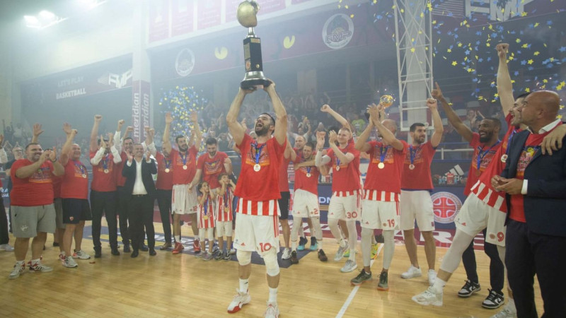 "Crvena Zvezda" septīto reizi pēc kārtas iegūst Serbijas čempiones godu
