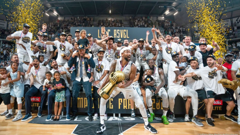 Lionas ASVEL basketbolisti izglābjas un 21. reizi triumfē Francijas meistarsacīkstēs