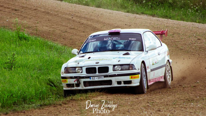 Vorobjova/Zicāna ekipāža "Rally Žemaitija" finišu nesasniedz