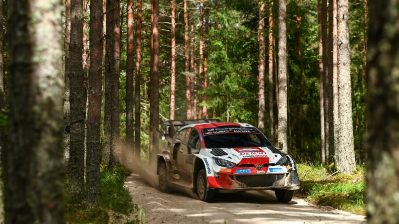 Otro gadu pēc kārtas WRC posmā Igaunijā uzvar Rovanpera