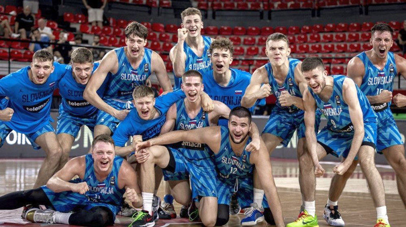 Slovēnijas U18 basketbolisti šokē Franciju, EČ saimnieki turki aptur Lietuvu