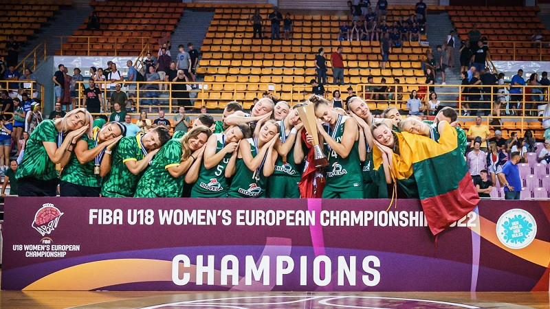 Brīnišķīgā Jocīte un Lietuva triumfē Eiropas junioru čempionātā