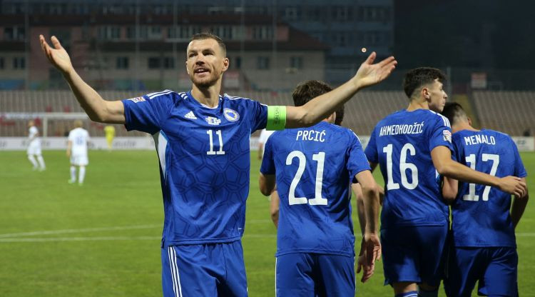 Bosnijas un Hercegovinas izlases līderi stingri iestājas pret pārbaudes spēli Krievijā