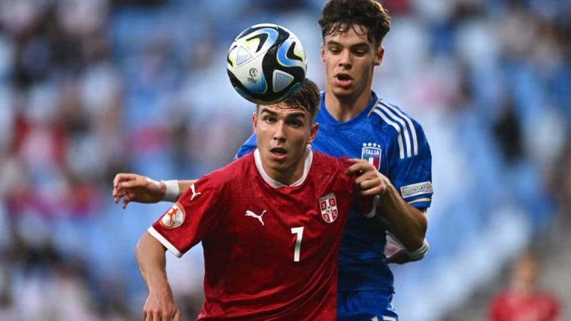 EČ U17 izlasēm: Serbija pārspēj Itāliju, Vācijas futbolisti grauj Portugāli