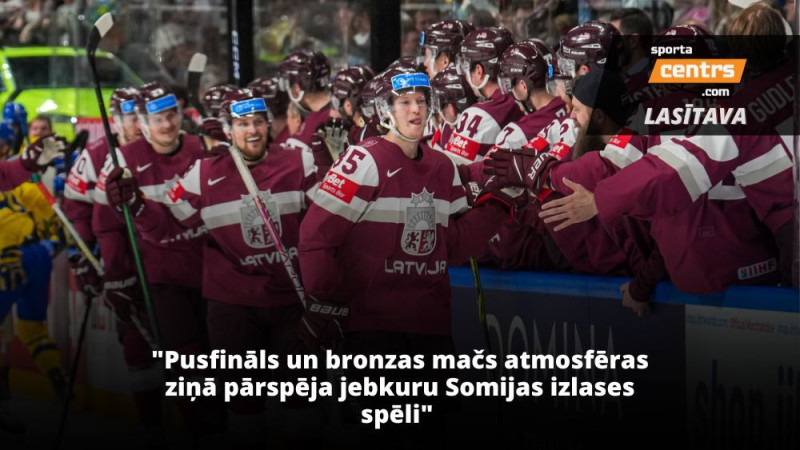 Somu žurnālists: "Latvijas bronza ir labākais, kas hokejā noticis pēdējos gados"