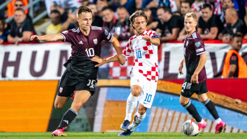 Latvija svinīgā noskaņojumā kvalifikāciju noslēgs pret Modriču un horvātiem