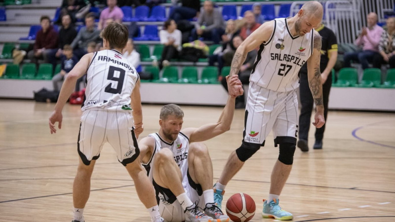 NBL jaunpienācēja "Salaspils" pārņem Austrumu grupas vicelīderu pozīciju