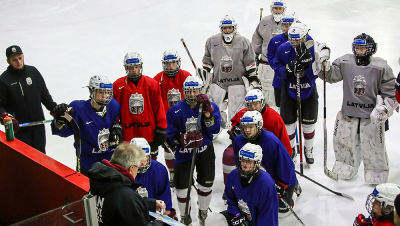 Latvijas hokejistes nedēļas nogalē aizvadīs divas pārbaudes spēles