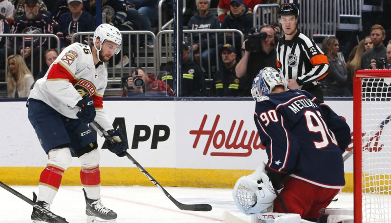 Balinskim divi metieni uzvarā pār Merzļikinu un "Blue Jackets"