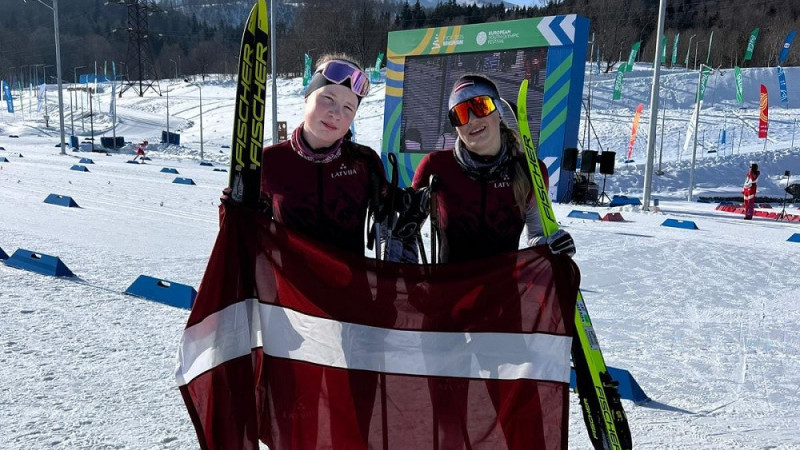 Jaunatnes olimpiskajā festivālā sprintā Burceva atkal piecdesmitniekā, pieciniekā divas igaunietes