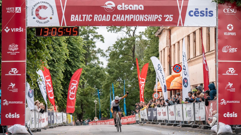Vēvers kļūst par Baltijas Master čempionu riteņbraukšanā, Cirvelim sudrabs amatieros un LČ zelts