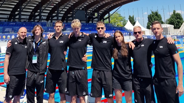 Krampem 31. vieta Eiropas junioru čempionātā peldēšanā