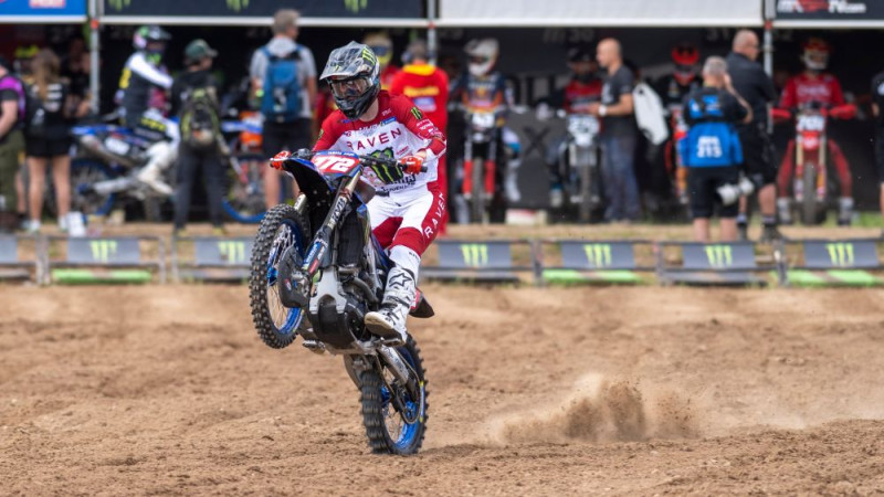 Jānis Reišulis izcīna otro vietu EMX250 otrajā braucienā Somijā
