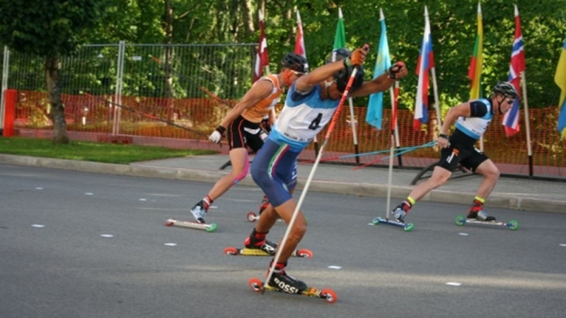 Latvijas ātrākos rollerslēpotājos supersprintā atkal noskaidros Madonā PK ietvaros