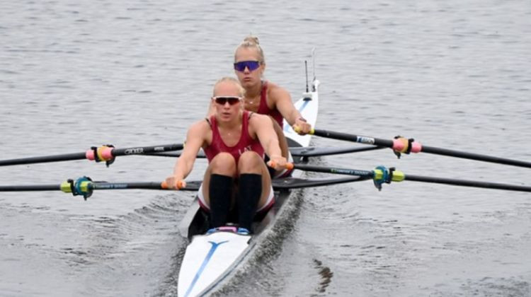 Latvijas divnieks Agare/Rumpe pasaules U-23 čempionātā airēšanā cīnīsies B finālā
