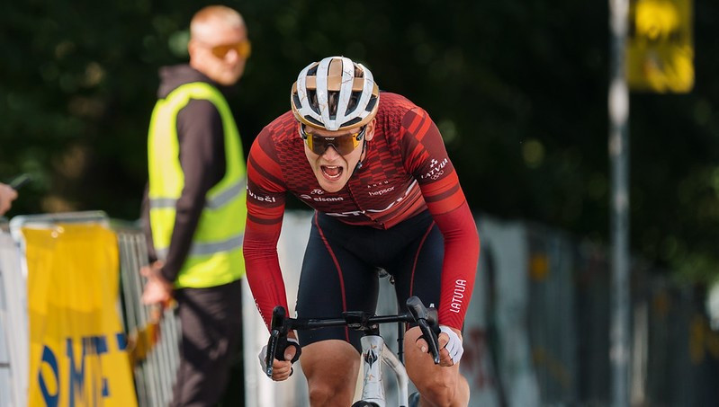 Belohvoščiks izcīna skaistu uzvaru ''Baltic Chain tour'' velobrauciena trešajā posmā