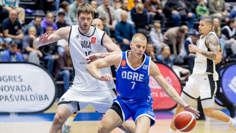 "Ogre" nenotur pārsvaru un izšķērdē izdevību uzveikt "VEF Rīga"