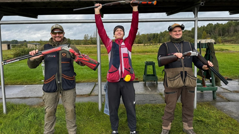 Jurgenovskis uzvar Latvijas čempionātā dubletu tranšejas stendā