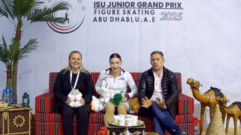 Daiļslidotājai Baranovskai personīgais rekords un devītā vieta Abū Dabī "Grand Prix"