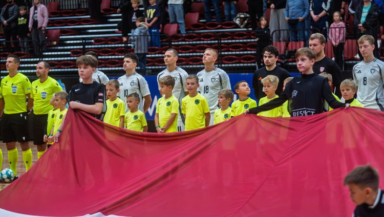 Latvijas futzālisti Eiropas čempionātā debitēs pret Gruziju, sākusies biļešu tirdzniecība