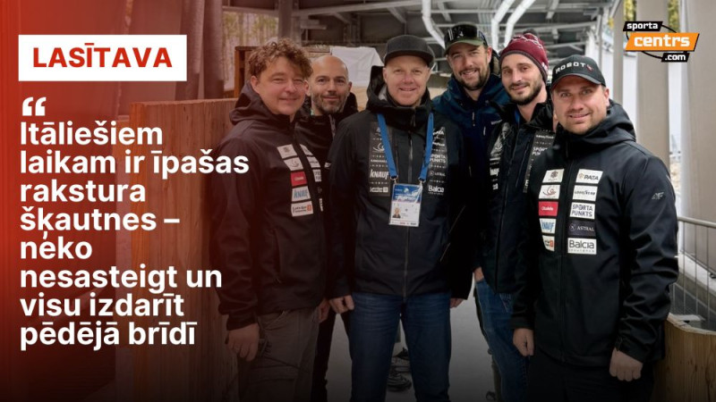 Rubenis par treniņiem Kortīnā: ″Mājinieki teica, ka neatpazīst savu trasi″