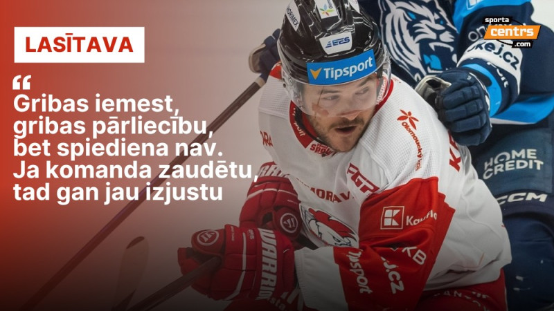 Krastenbergs: "Čehijā vari vākt punktus, bet – nespēlēsi komandas interesēs, būsi brīvs"