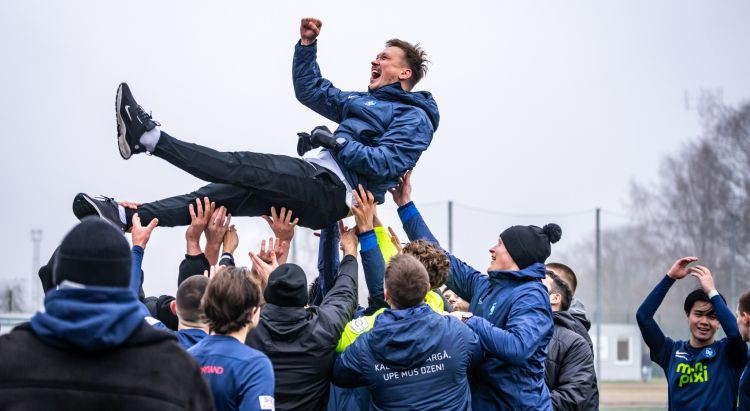 "Ogre United" triumfs Nākotnes līgā, stadiona problēma, budžets un gatavība Virslīgai