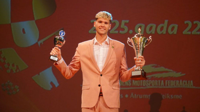 Piekto gadu pēc kārtas gada sportists ūdens motosportā - Nils Slakteris