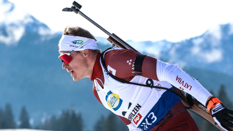 OS sastāvā neiekļautajam Patrijukam vieta sestajā desmitā Eiropas biatlona čempionāta sprintā
