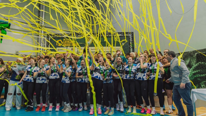 Latvijas kausā jauniešiem trīs uzvaras Rīgas volejbolistiem