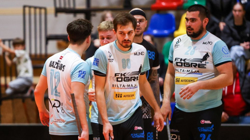 Čempionāta līderiem pirmais zaudējums, "Ogre" strauji tuvojas