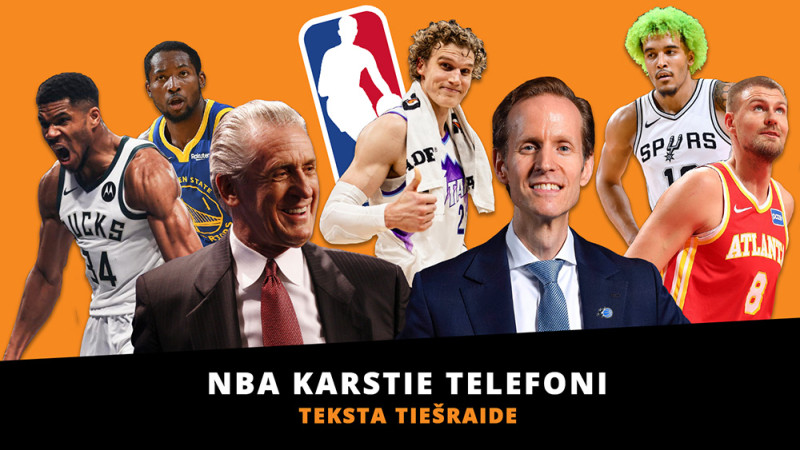 Karstie telefoni: "Pacers" iegūst centru Zubacu, Adetokunbo līdz vasarai paliek bukos