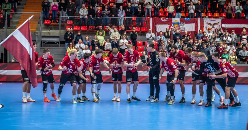 Latvijas handbola izlases pretinieces EURO 2028 kvalifikācijā - Francija, Rumānija un Polija