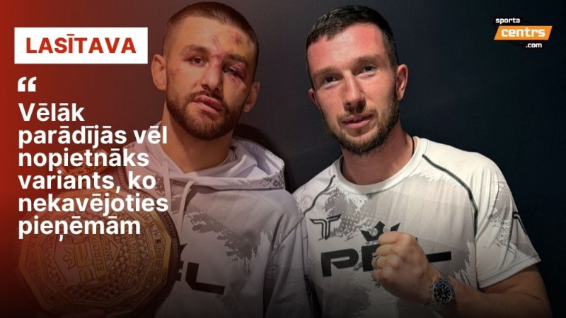 Kā Latvijas MMA zvaigzne Čižovs tika pie karjeras lielākās cīņas?