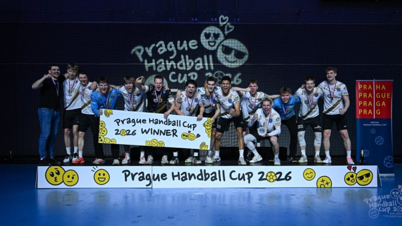 "Dobeles Betons" jaunie handbolisti triumfē prestižajā Prāgas kausa izcīņas turnīrā