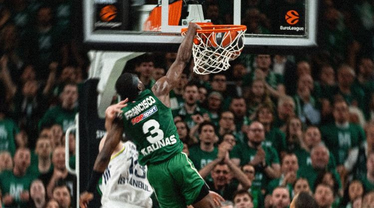 "Žalgiris" mājās atspēlē 19 punktus un turpina Eirolīgas 1/4 fināla sēriju