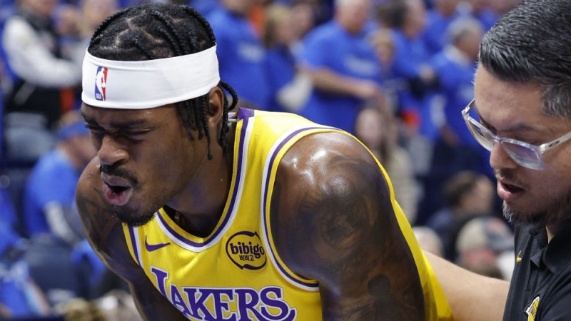 ″Lakers″ uzbrucēja savainojums šokē pat pretinieku rezervistus