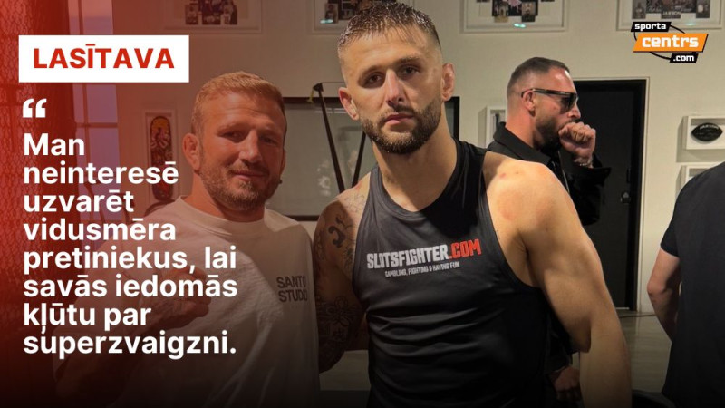 Dārgā ASV un treniņi ar ″vienkāršajām zvaigznēm″ – Čižovs par pirmo cīņu MMA elitē