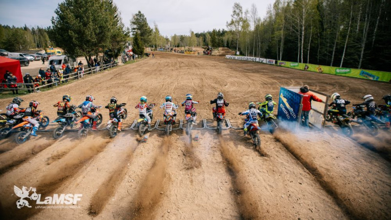 Latvijas kauss motokrosā turpināsies Staicelē