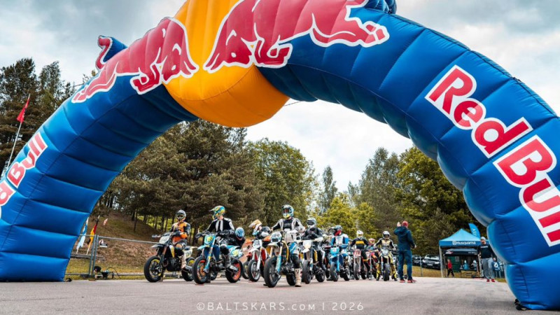 Baltijas supermoto Madonā pulcē 90 dalībniekus, no latviešiem visaugstāk Freimanis