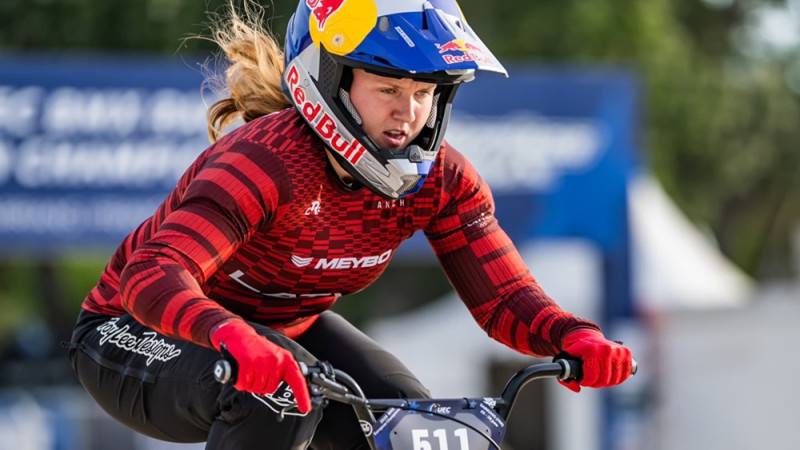 Stūriška izcīna BMX Eiropas čempionāta sudrabu U23 grupā