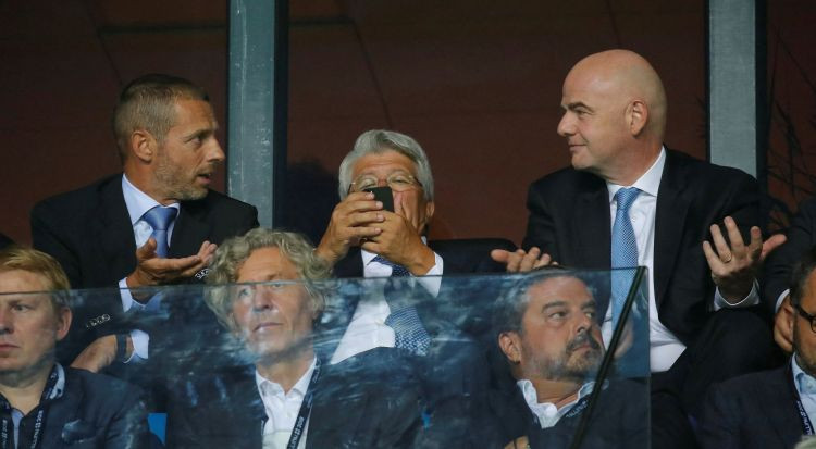 UEFA oficiāli izsaka neuzticību Infantīno un FIFA pašreizējai vadībai