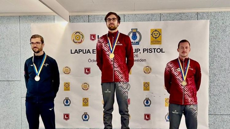 Erbam uzvara Eiropas kausa posmā šaušanā, uz goda pjedestāla arī Vasermanis